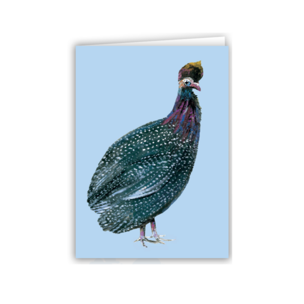 Guinea Fowl Portrait - Image 4