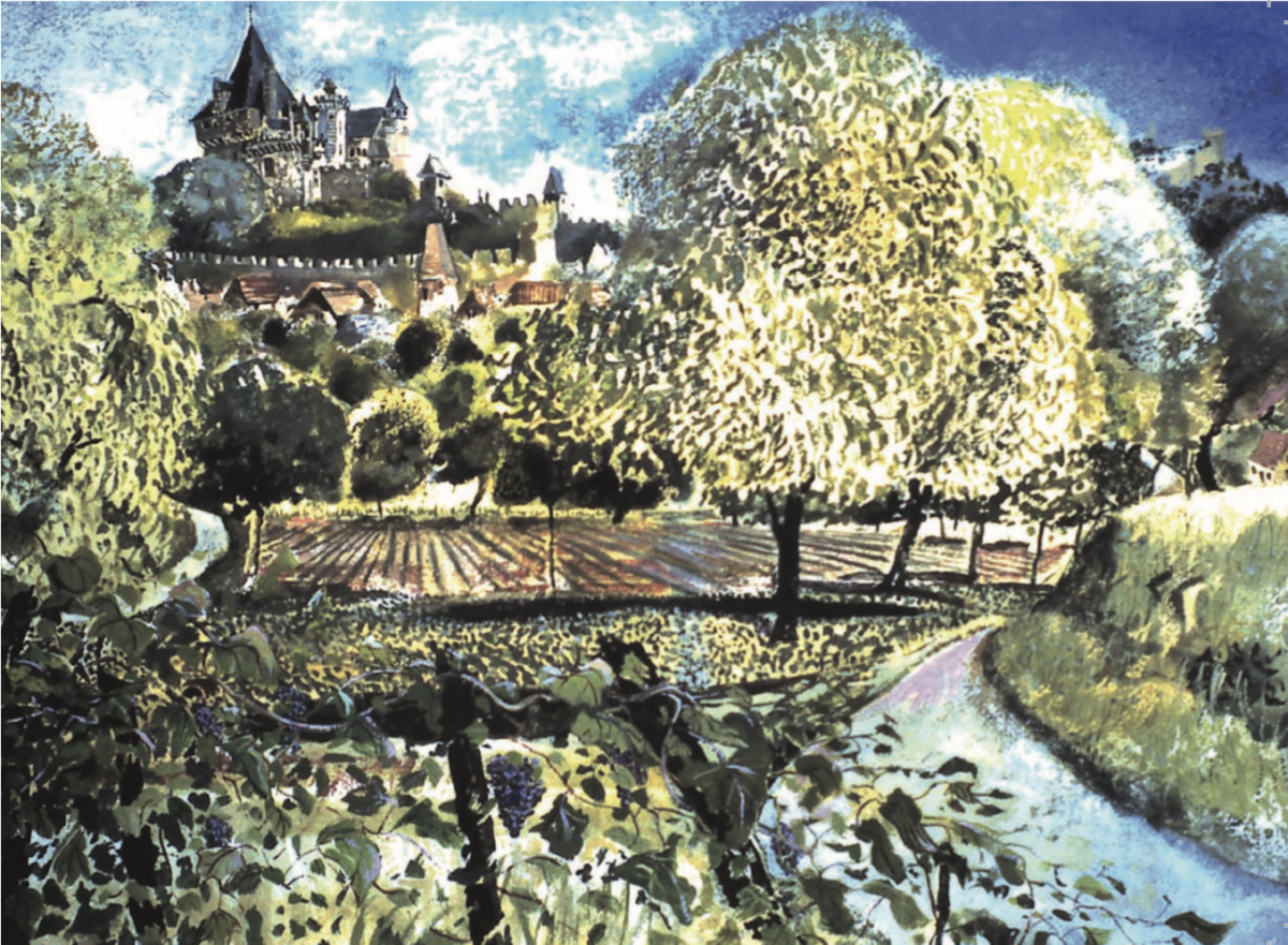 Artists on Cards Ltd SA031-for-web Chateau Cingle, Montford  