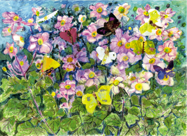 Anemones and Butterflies