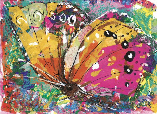 Artists on Cards Ltd Bright-Butterfly-for-website Beautiful Butterfly  