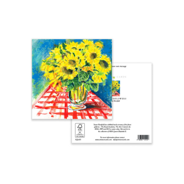 Vase of Sunflowers - Image 3